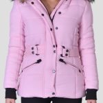 Puffer Hooded Fur Jacket