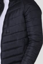 Black Puffer Jacket - Image 4
