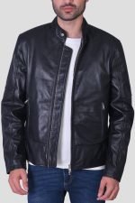 Real Black Leather Jacket